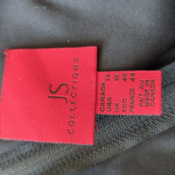 JS Collections black embellished tank - Picture 7 of 9